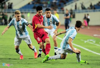 U22 Viet Nam vs U20 Argentina (0-5): That bai nang ne hinh anh 1