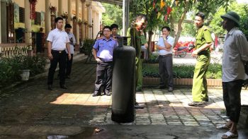 Cháy bình gas, hơn 200 trẻ mầm non sơ tán 