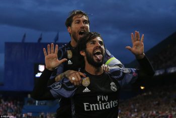 Bàn thắng quý hơn vàng của Isco giúp Real Madrid lọt vào chung kết Champions League