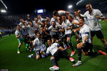 
Real Madrid vô địch La Liga lần thứ 33 trong lịch sử
