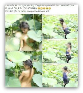 thieu-nu-khoa-than-ben-ho-sen-dung-dung-chieu-tro-de-noi-tieng