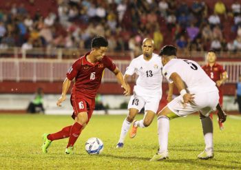 Đội tuyển Việt Nam cần mộ trung phong hiệu quả hơn Công Phượng tại vòng loại Asian Cup 2019 (ảnh: Trọng Vũ)