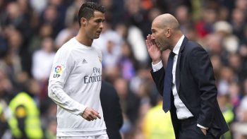 Zidane chấp nhân hạ mình để khích tướng C.Ronaldo