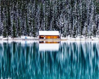 Hồ băng Louise, Canada. (Nguồn: NatGeo)