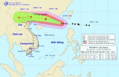 Bão tan trên biên giới Việt - Trung, nguy cơ lũ quét 