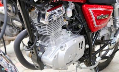 Con tay co dien Suzuki GN125-2F 2017 dau tien ve Ha Noi hinh anh 12