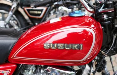 Con tay co dien Suzuki GN125-2F 2017 dau tien ve Ha Noi hinh anh 7