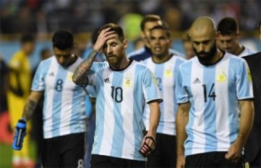 Argentina ngày càng rời xa mục tiêu tối thiểu tại vòng loại.