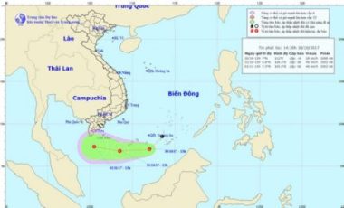 Vùng áp thấp có thể mạnh lên thành áp thấp nhiệt đới - Ảnh 1.