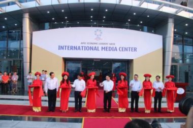 Khai trương Trung tâm báo chí quốc tế phục vụ APEC - Ảnh 3.
