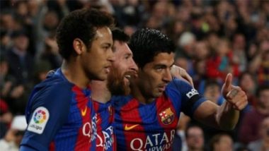 Neymar tranh thủ trở lại Barca thăm lại Messi và Suarez - Ảnh 2.