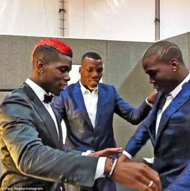 Ba anh em Pogba quay tung bung tai le trao giai am nhac hinh anh 8