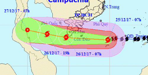 Bão số 16: Trưa nay bão giật cấp 12 trên đất liền - ảnh 1