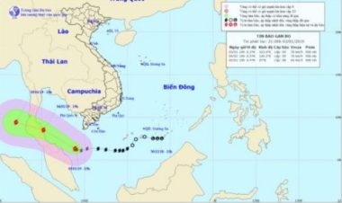 Dự báo thời tiết 4/1: Hà Nội ấm dần, bão di chuyển giật cấp 11