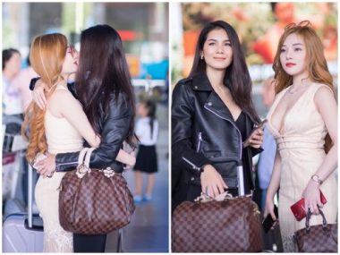 my nhan gay xon xao san bay tan son nhat chi tram trieu "tu sua" vong 1 gan 1m hinh anh 1