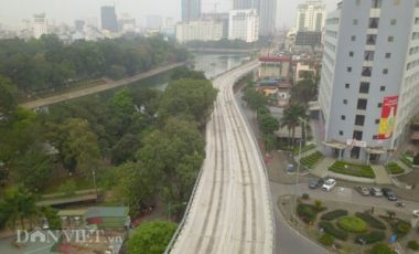 flycam: xem truoc dien mao tuyen metro nhon - ga ha noi tu tren cao hinh anh 11