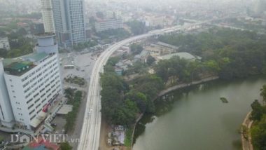 flycam: xem truoc dien mao tuyen metro nhon - ga ha noi tu tren cao hinh anh 14