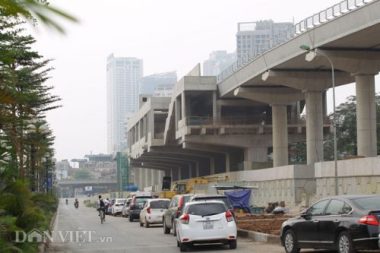 flycam: xem truoc dien mao tuyen metro nhon - ga ha noi tu tren cao hinh anh 7