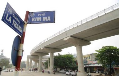 flycam: xem truoc dien mao tuyen metro nhon - ga ha noi tu tren cao hinh anh 8