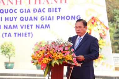 Bình Phước khánh thành Khu Di tích Căn cứ Tà Thiết - ảnh 3