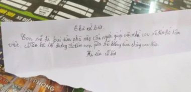 Đã tìm thấy bé trai 11 tuổi viết thư từ biệt gia đình để đi lập nghiệp, nhắn bố đừng đi tìm-2