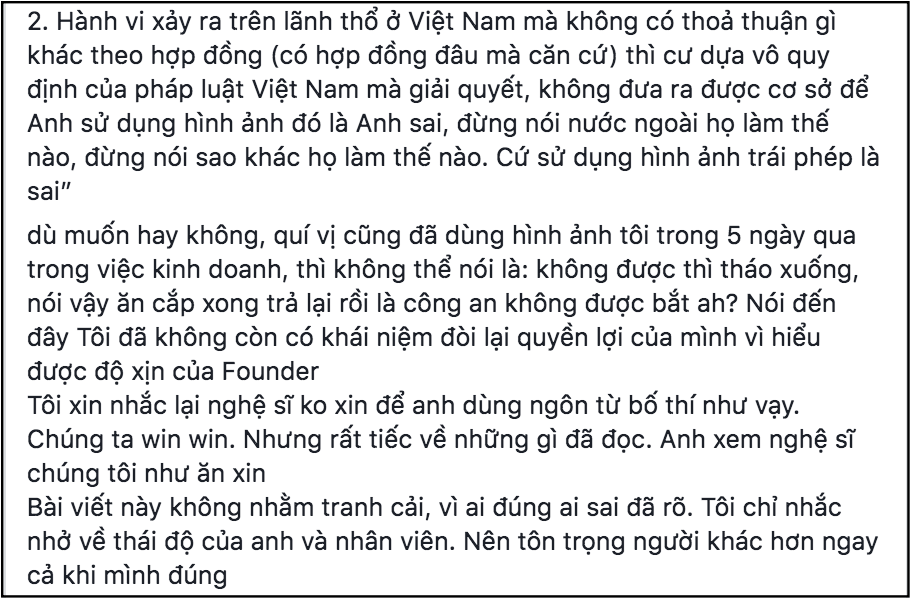 truong the vinh bi dong nghiep mia mai khi doi tien thuong hieu thoi trang “dung chua” hinh anh hinh anh 4