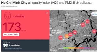 khong khi tp.hcm o nhiem bui min nghiem trong: so tn&mt cong bo nguyen nhan hinh anh 2