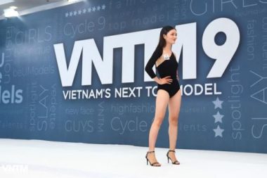 thi sinh vietnam's next top model dien ao tam ho bao khi tuyen truc tiep hinh anh 6