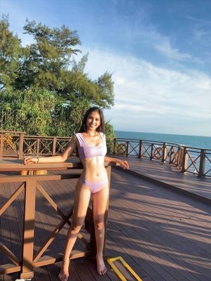 mac bikini thi quoc te: ngan anh nham noi y van co giai, tieu vy hot nho bung mui hinh anh 1