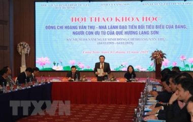 Dong chi Hoang Van Thu - Nha lanh dao tien boi tieu bieu cua Dang hinh anh 1