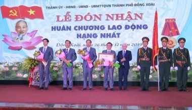  TP Đồng Xoài, Bình Phước nhận huân chương Lao động hạng Nhất - ảnh 3