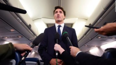 Thủ tướng Canada Justin Trudeau liên tiếp gặp xui với chuyên cơ - Ảnh 1.