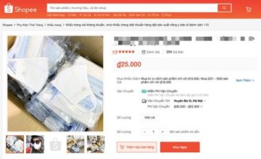 Xử phạt hàng nghìn gian hàng trên Lazada, Shopee, Tiki... trục lợi từ dịch COVID-19 - Ảnh 1.