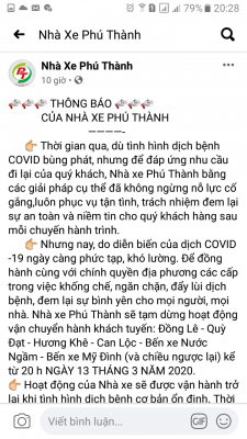 ha tinh: hang loat nha xe dung hoat dong vi dich covid 19. hinh anh 2