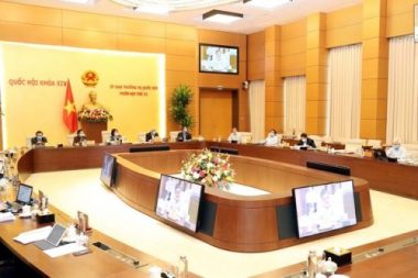 Be mac Phien hop thu 43 cua Uy ban Thuong vu Quoc hoi hinh anh 1