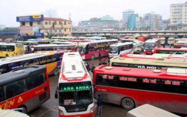 Từ 0h hôm nay, tàu xe chở khách đến Hà Nội, TP.HCM không quá 2 chuyến/ngày