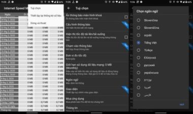 Cách theo dõi tốc độ và lưu lượng kết nối 3G/4G trên Android