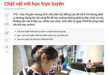 Hỗ trợ người học trực tuyến - Ảnh 1.