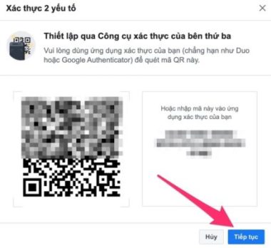 Cách cài đặt xác thực hai yếu tố trên Facebook không cần số điện thoại