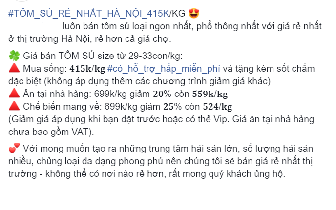 Tôm sú khổng lồ bán với giá rẻ 'chưa từng thấy'