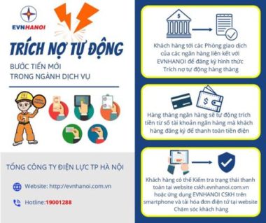99% khách hàng Hà Nội thanh toán tiền điện trực tuyến