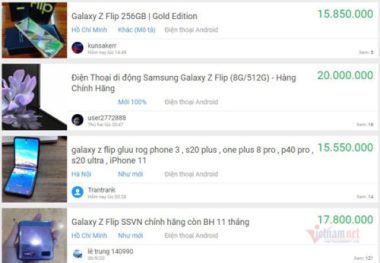 Galaxy Z Flip giảm 14 triệu đồng, giá sốc nhất thị trường smartphone