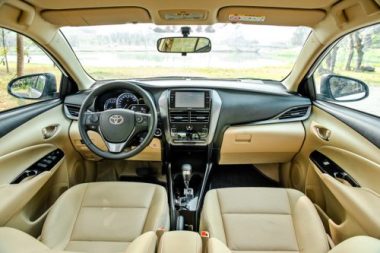 Toyota Vios 2021 bán tại Việt Nam thua kém bản Thái Lan