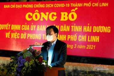 Hải Dương công bố dỡ phong tỏa TP. Chí Linh