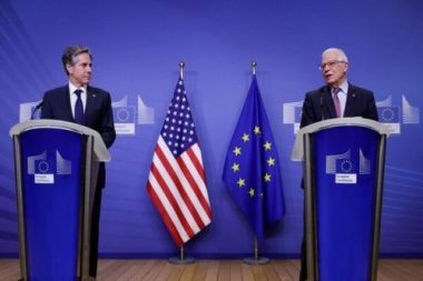 Mỹ-EU ra tuyên bố chung về Nga và Trung Quốc
