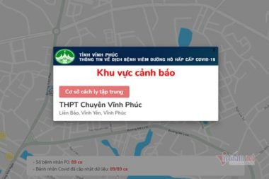 Bản đồ dịch tễ online để phòng, chống Covid-19