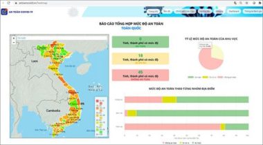 Nhiều địa phương áp dụng các giải pháp công nghệ phòng chống Covid-19