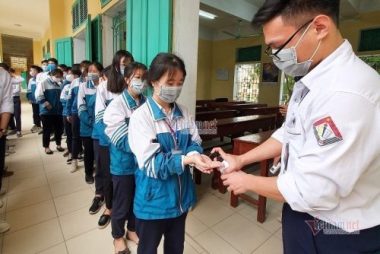 Thí sinh thi lớp 10 ở Hà Nội phải khai báo y tế trước 17h ngày 11/6