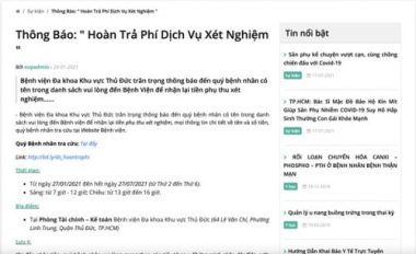 Bệnh viện Đa khoa khu vực Thủ Đức thu thêm sai quy định trên 3,3 tỉ đồng - Ảnh 2.