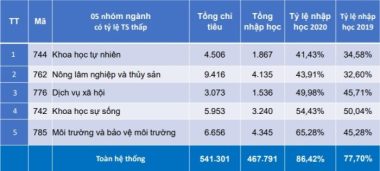 Trường ĐH day dứt vì những ngành trụ cột lại ế ẩm